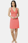 Triumph Viscose Loungewear Dress - Sugar Coral — thumbnail 5